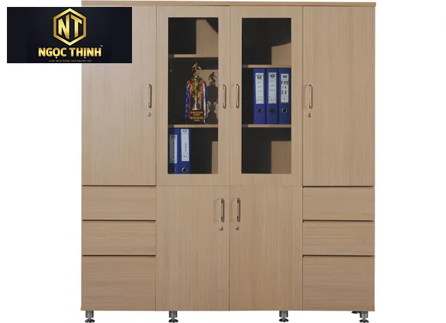 TỦ GỖ TÀI LIỆU-Tủ tài liệu 4 buồng HR1960-4B